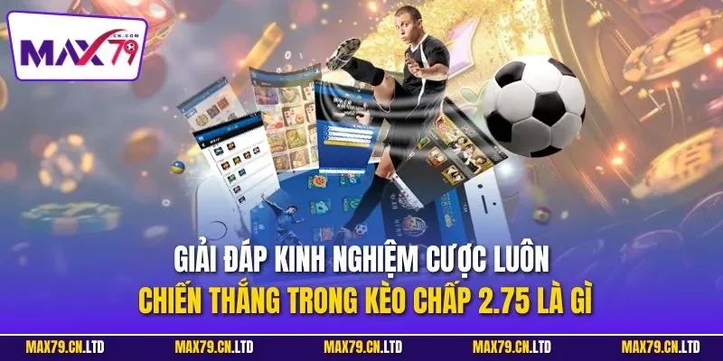 Giải đáp kinh nghiệm cược luôn chiến thắng trong kèo chấp 2.75 là gì