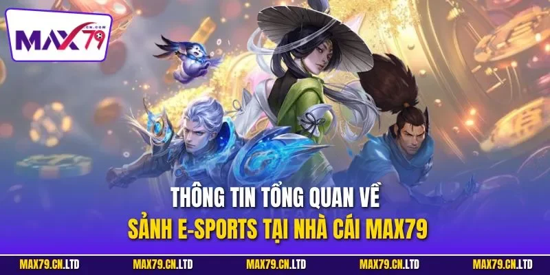 Thông tin tổng quan về sảnh E-sports tại nhà cái MAX79
